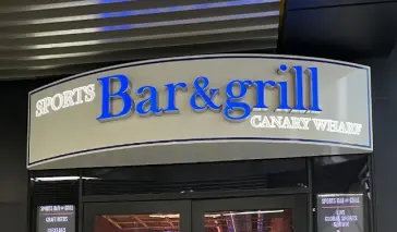 Sports Bar & Grill - Canary Wharf